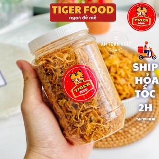 Hành phi muối nhuyễn Đặc Biệt 180g TIGER FOOD Muối hành phi loại ngon ăn kèm bánh tráng phơi sương SIÊU NGON