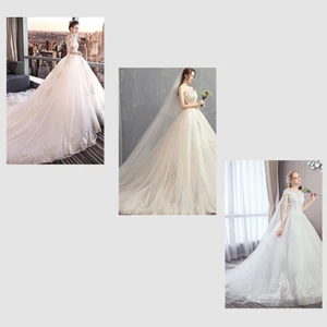 Yoo Crinoline Petticoat Chiều dài đầy đủ Váy lót nữ Dép Petticoat Cưới