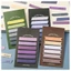 Set giấy note, giấy ghi chú, giấy đánh dấu trang phân loại màu Gradient