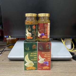 Yến Chưng Đông Trùng Hạ thảo Nguyên Chất 100% Lọ 150ml