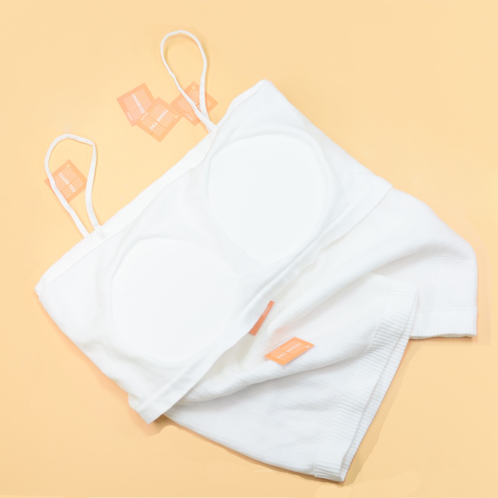 Áo Hai Dây UNDERCOOL Gân Tăm Mềm Mịn Co Giãn Sang Chảnh Sexy A2D06