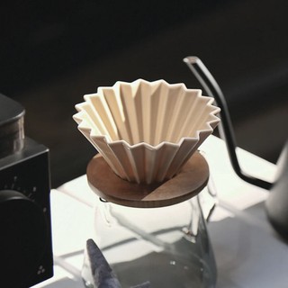 [ORIGAMI JAPAN] Volcano Phễu sứ V60 01 Origami Dripper S Pour over