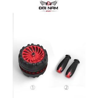 Con Lăn Tập Bụng Lò Xo Trợ Lực SW-800 Chịu Tải 200kg Đại Nam Sport + Tặng Thảm Lót Đầu Gối