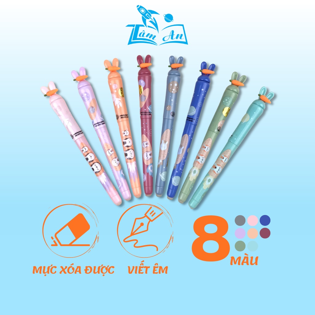 Ảnh Bút máy ngòi mài Ánh Dương, bút mài thầy ánh SH070 xóa được ngòi kim tinh êm trơn 1