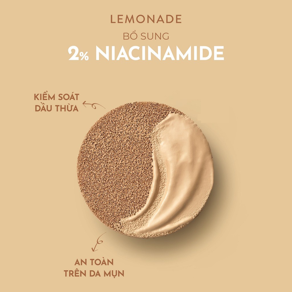 Ảnh Phấn nước kiềm dầu Lemonade Supermatte Cushion 15g 4