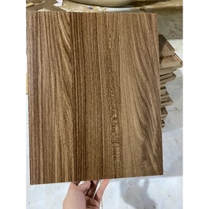 tấm gỗ mdf dày 8 li màu Vân gỗ nâu dán nẹp 4 cạnh nhiều kích thước nhỏ