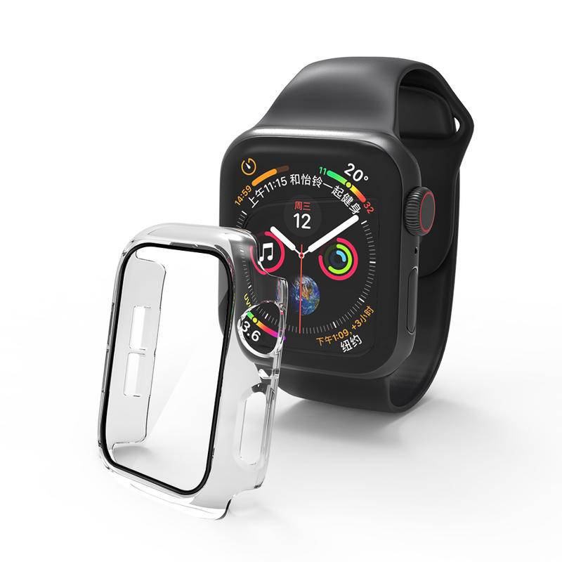 PC mờ cứng cho Apple Watch Series 9 8 7 6 5 4 3 2 1 SE SE2 bảo vệ toàn màn hình Ốp lưng cho iWatch 45mm 41mm 44mm 40mm 42mm 38mm