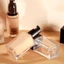 FUHUIOT Lotion Pump Chai Kem Mặt Lọ Vuông Di Động Mini Đen Trắng Trong Suốt / Mờ Hộp Đựng Mỹ Phẩm
