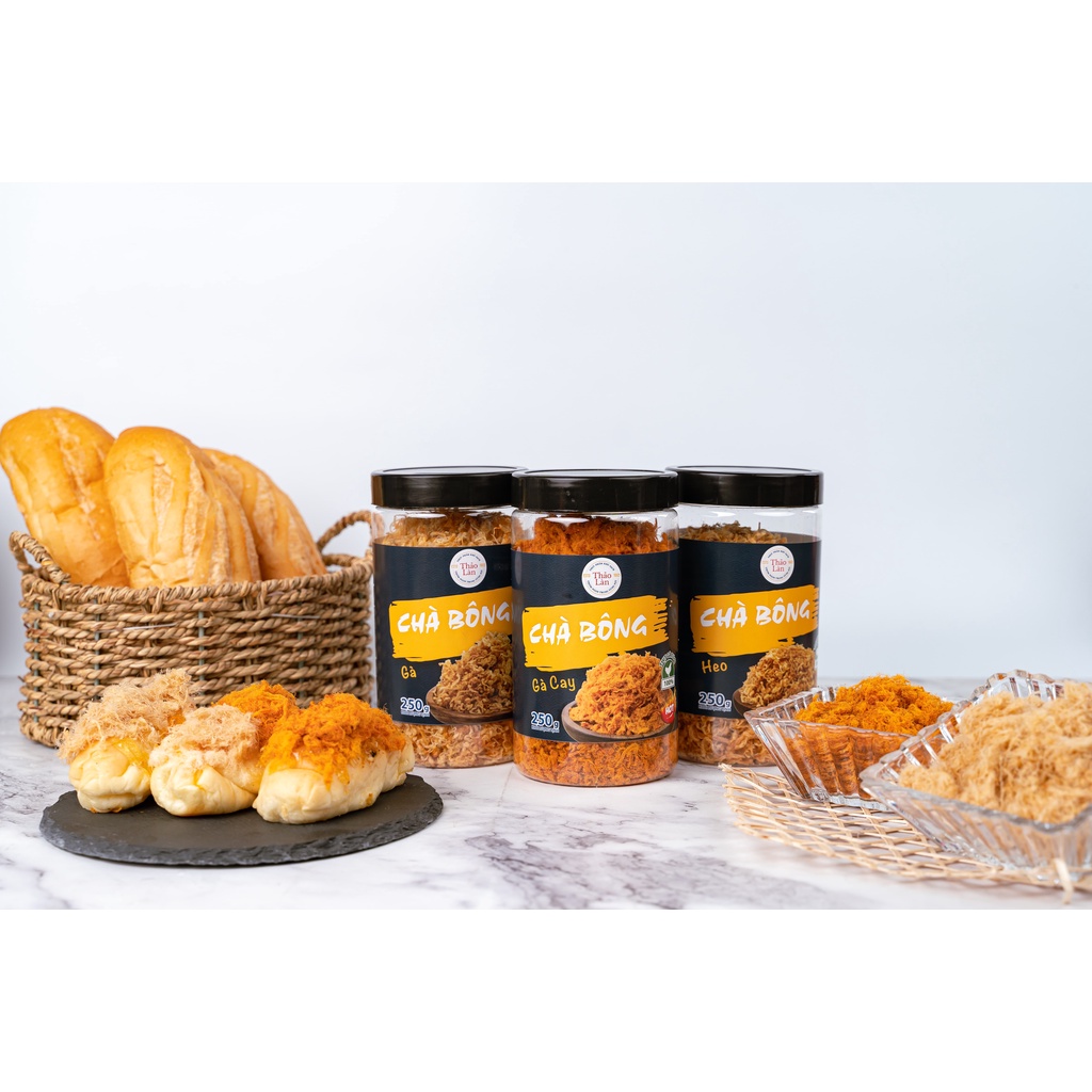 CHÀ BÔNG  HEO THƯỢNG HẠNG THẢO LÀN FOODS 250g