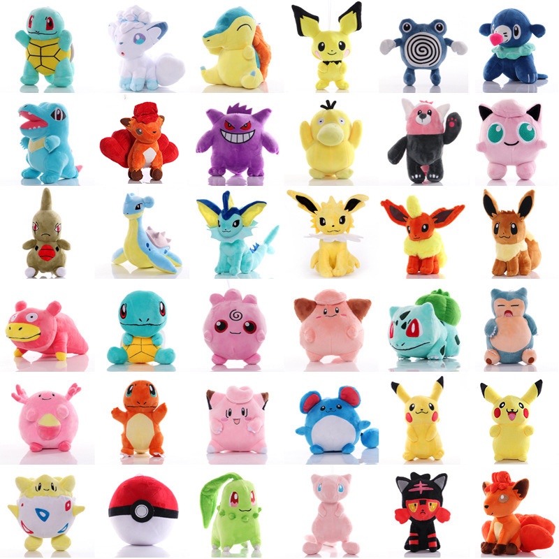 Bộ sưu tập động vật Charmander nhồi bông cần có cho