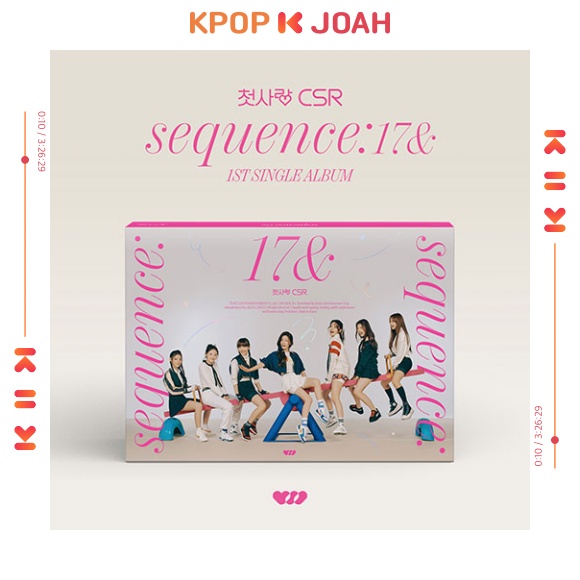 CSR - 1st SINGLE ALBUM [Sequence : 17&] | Shopee Việt Nam