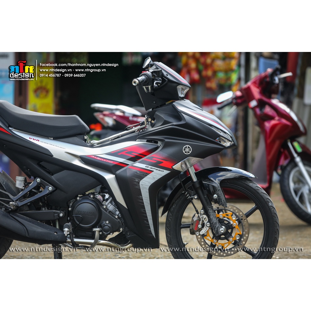 Tem Exciter 155 mẫu Y16zr đen nhám Shopee Việt Nam