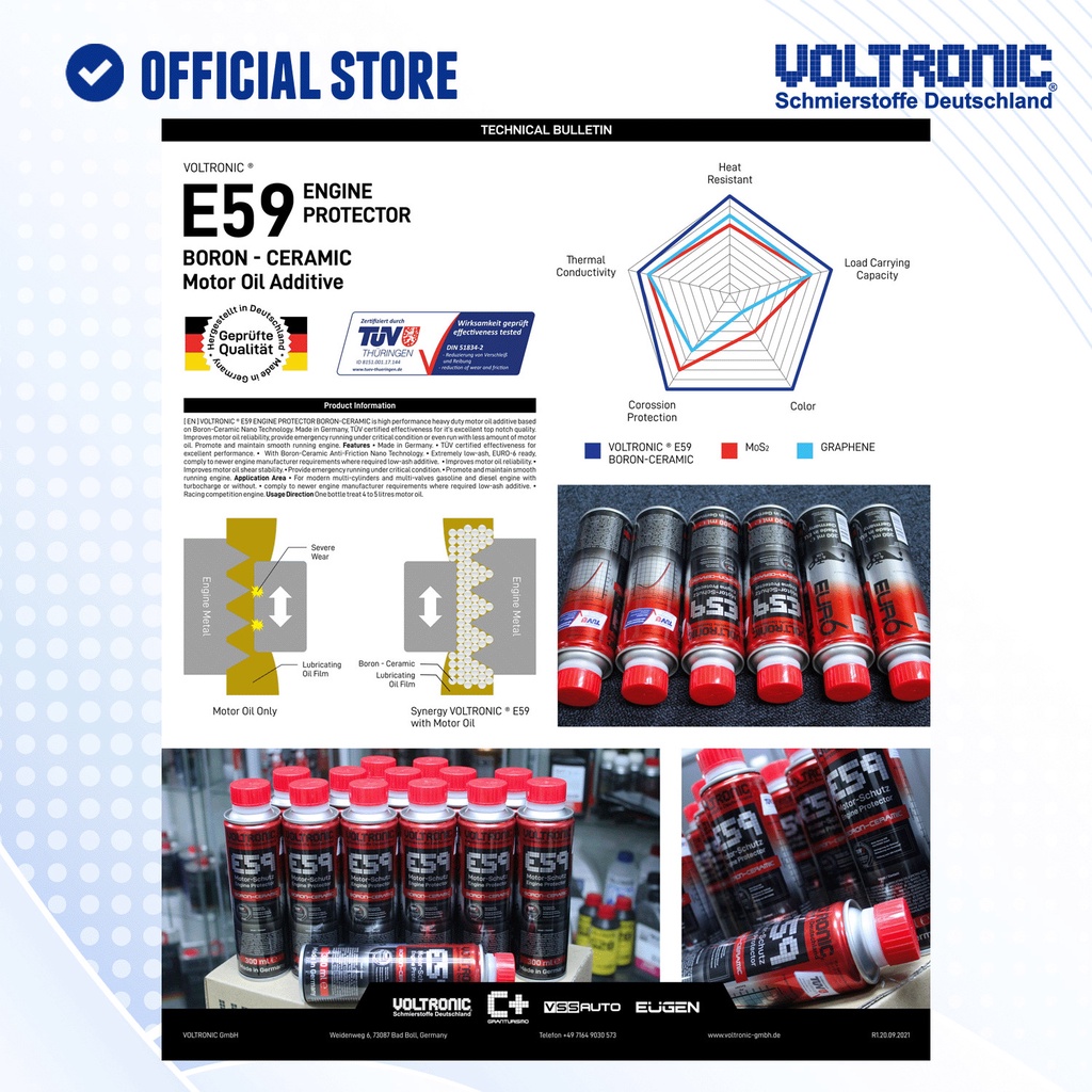 Ảnh Phụ gia phủ sứ cao cấp nhập khẩu đức VOLTRONIC e59 ceramic 50ml 2