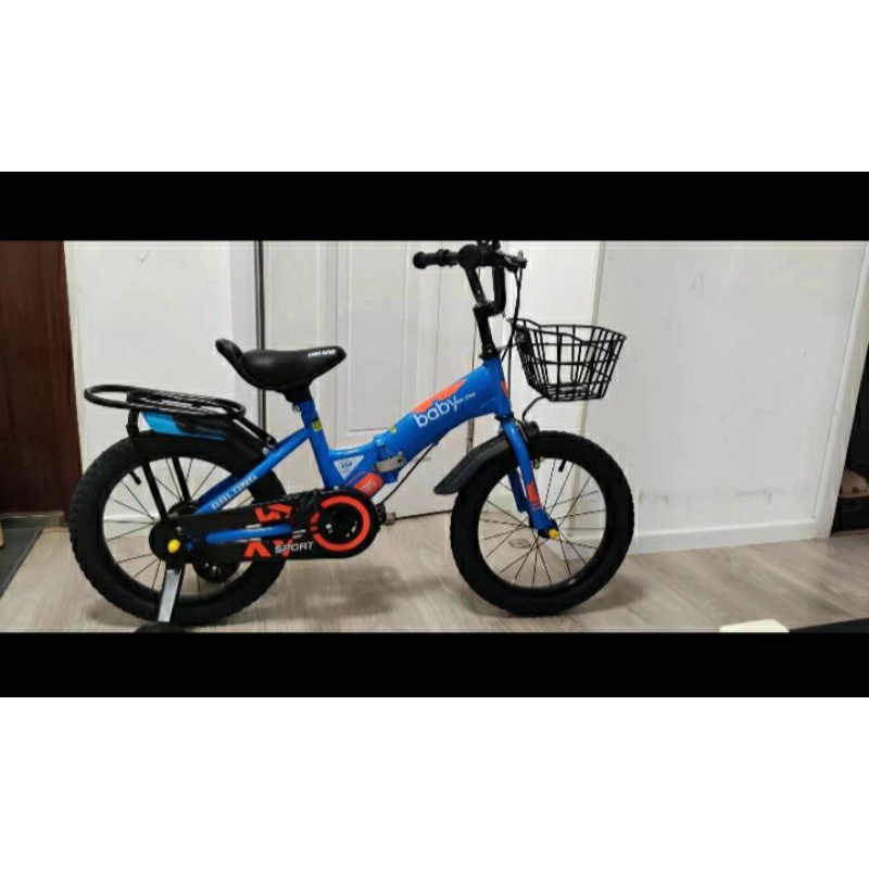 XE ĐẠP GẤP GỌN THỂ THAO BABY SPORT CHO BÉ,size 12.14.16.18inh
