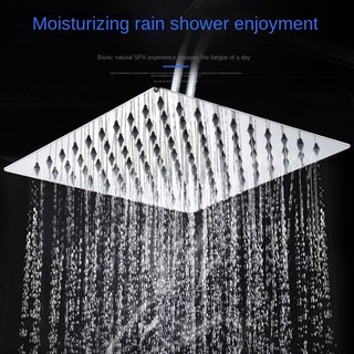 Vòi Hoa Sen Tắm Một Đầu Tròn Lớn Dạng Nhấn Tiện Dụng