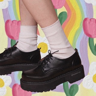 [Có sẵn size nam nữ, độc quyền Kawaii] BOBBY OXFORD - GIÀY OXFORD ĐẾ DÀY 5CM CAO CẤP 2021 (Ảnh thật tớ tự thực hiện)