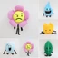 Cho Dream Islandplush Đồ Chơi Đồ Chơi Lá Lửa Hoa Khối Giọt Nước Bong Bóng Sang Trọng Gối Búp Bê Trẻ Em Trẻ Em Bfdi Plushie Firey Sang Trọng Firey