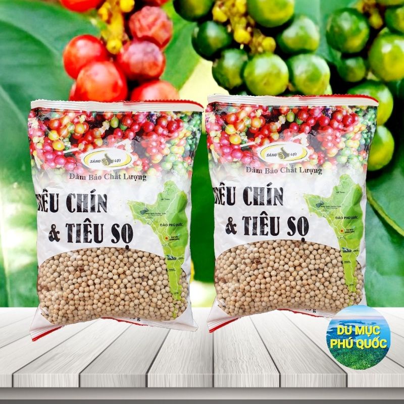Tiêu Sọ Trắng Phú Quốc (gói 250g) | Shopee Việt Nam
