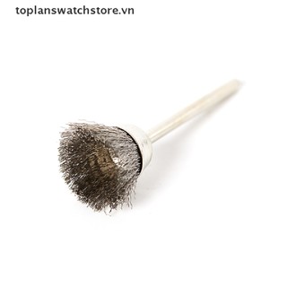 Set 10 Chổi Sợi Thép Đánh Bóng Loại Bỏ Rỉ Sét Tiện Dụng