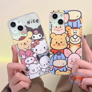 Ốp Điện Thoại Cho OPPO Reno 8 7 6 4G 7Z 8Z 7 8 Lite 7 Pro 5G 6 Pro Plus 6Z 4Z 5 4 3 Pro SE 5 4 Lite 4f 5f 2Z 2f 2 Z Gấu Pooh Hello Kitty Pochacco Bìa