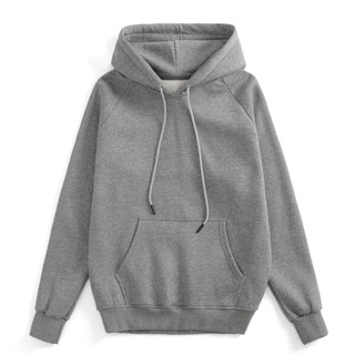 Áo thun phông cổ tròn tay dài Hoddie Kboy Vải nỉ bông xuất xịn mềm mịn, áo form rộng, mũ rộng,bassic - AT23