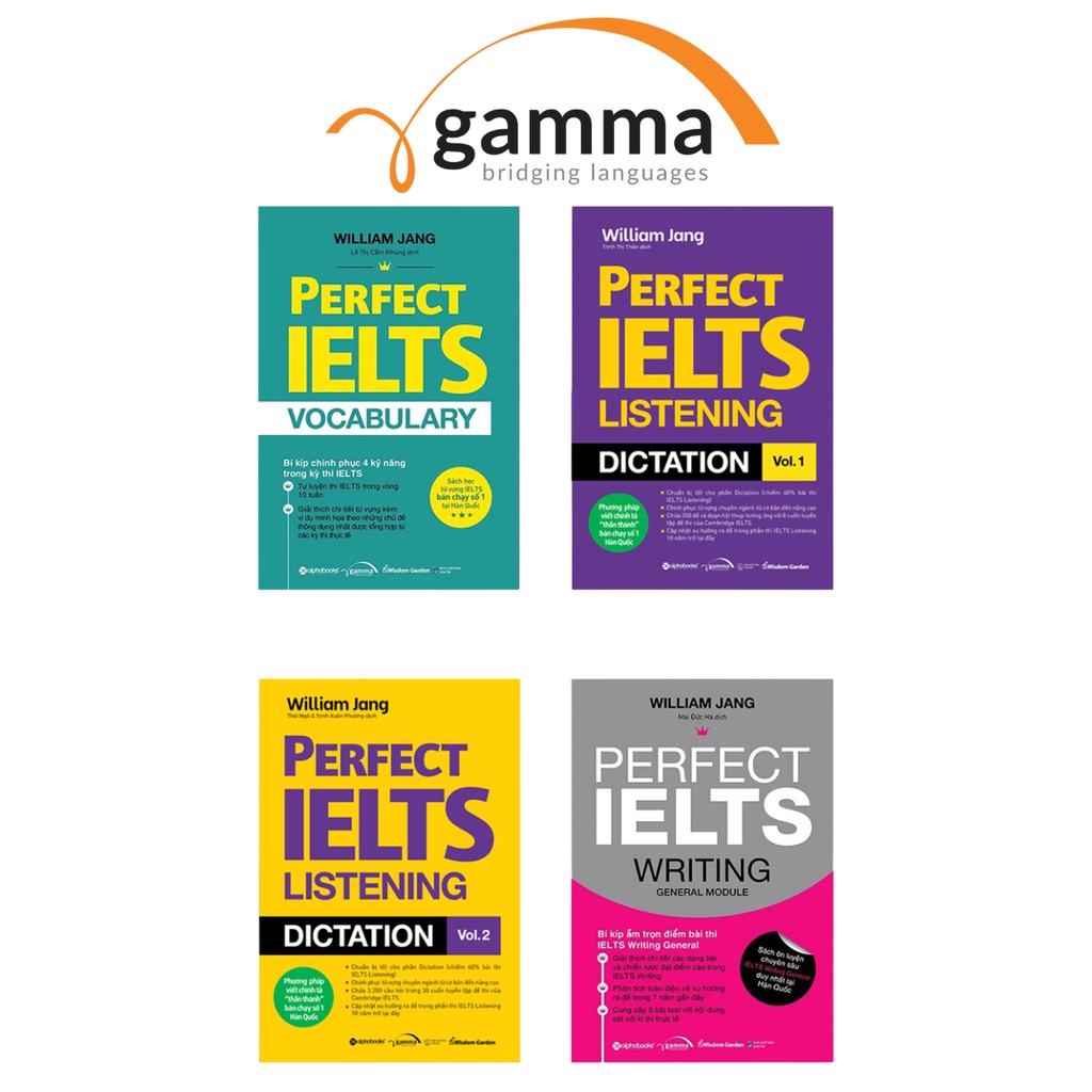 Sách - Combo Perfect IELTS (4 cuốn)