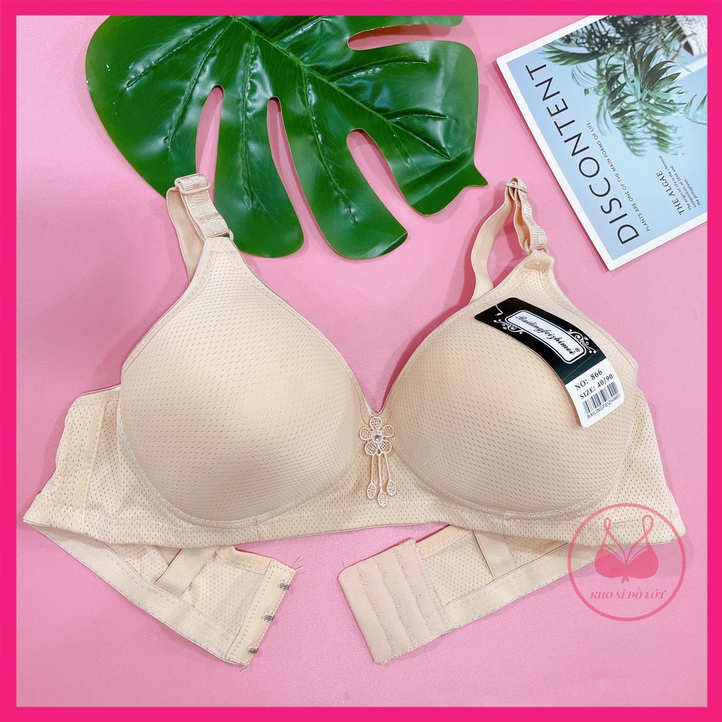 Áo ngực không mút không gọng thông hơi cup lớn size 38 40 42