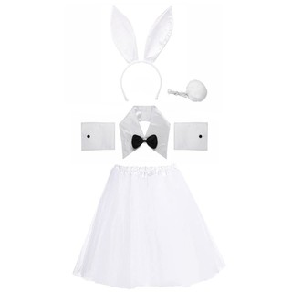 Trang Phục Cosplay Bunny Easter - Bộ Đồng Phục Thỏ Bé with Rabbit Headpiece