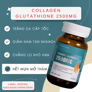 Collagen-glutathione 2000mg có giúp làm trắng da, mờ nám và giảm nhăn không?
