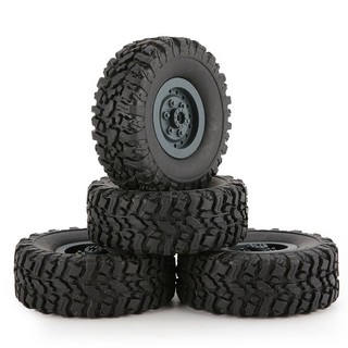 4 Vành Lốp Lốp Cho RC 1 / 16 Leo Xe Bánh Xích Xe B-1 / B-24 / C-14 / C-24 / B-16 Xe Tải Mô Hình Phụ Kiện,