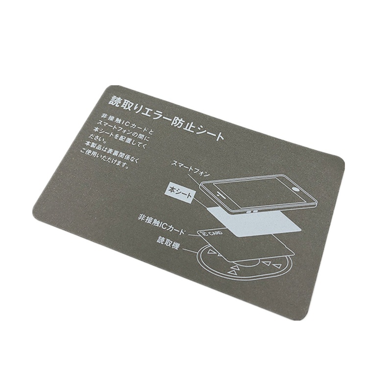 Li Anti-Metal NFC Thẻ Dán Từ Tính Dính Không Chống Từ Tính Lables Hình Chữ Nhật Cho Điện Thoại Di Động Thông Minh Truy Cập Ô Tô