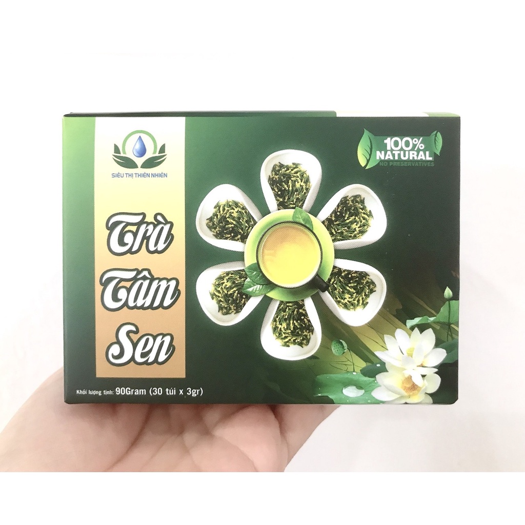 Trà an thần Mộc sắc hỗ trợ mất ngủ hộp 30 túi lọc 3gram – Siêu thị thiên nhiên