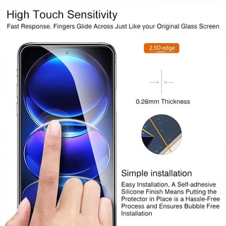 Kính Cường Lực Cho Redmi Note 14 13 12 Pro Plus 12Pro + 12Turbo 12S Note14 Note13Pro Note15 4G 5G 9H Phim Điện Thoại Mặt Trước Trong Suốt Phim Bảo Vệ Màn Hình Camera Mặt Sau Ống Kính Bảo Vệ Phim Kính Bảo Vệ