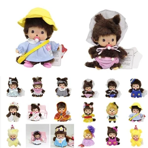 15cm 31 Thiết Kế Monchhichi Sang Trọng Đồ Chơi Búp Bê Nhồi Bông Dễ Thương Phong Cách Động Vật Cho Bé