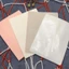 Combo 5 Da Giả Tập Phun Xăm, Da Khuôn luyện tay nghề, Da Silicon Chất Lượng - Da Hồng, Da Bột, Không Bột, Trắng Trơn