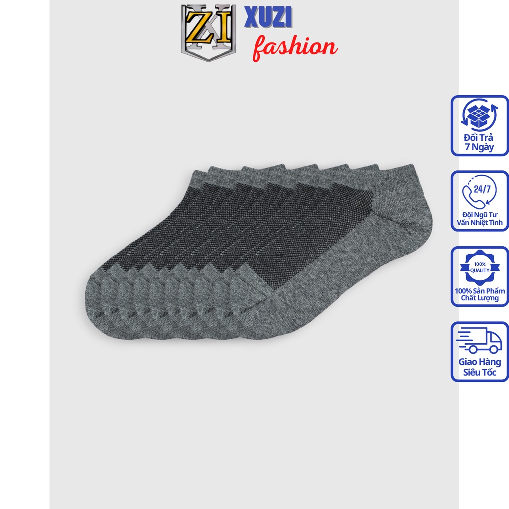 tất nam nữ cổ ngắn (1 đôi ) , vớ cotton dày dặn hàng dệt kim cao cấp co dãn tốt , chống hôi chân nhiều màu ngẫu nhiên