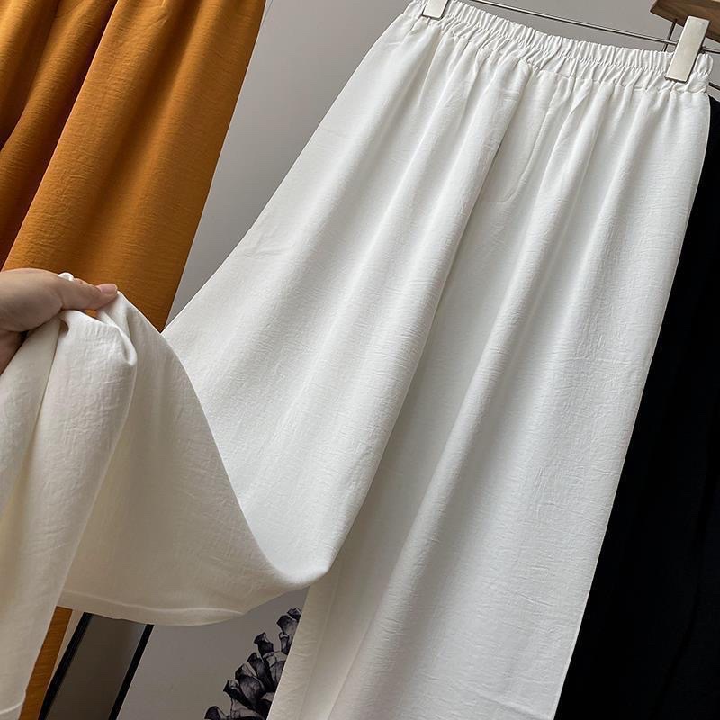 Ảnh Quần Ống Suông MAI THY Q019, Mẫu Trung Niên Nữ Bigsize Chất Đũi Lưng Thun Cao Cấp | Thời Trang Trung Niên U40 1