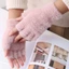 Găng Tay Len Hở Ngón Giữ Ấm Cho Nam Và Nữ