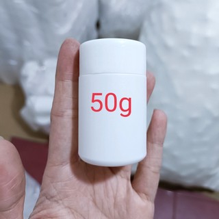 HỦ NHỰA TRẮNG ĐỤC CAO CẤP ĐỰNG TỪ 10G ĐẾN 50G BỘT MỊN - HV1 - HV2 - HV5