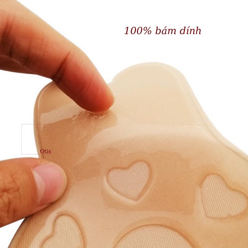 Miếng dán ngực ti silicon, miếng dán tai thỏ chống chảy xệ sử dụng nhiều lần 0132