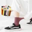 Tất nhún cổ cao nữ phong cách Hàn Quốc vớ chân dài cotton mềm siêu mỏng co giãn thoáng khí thời trang giá rẻ HANASO T103