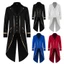 Áo khoác đuôi dài Steampunk thanh lịch Tuxedo cho Halloween