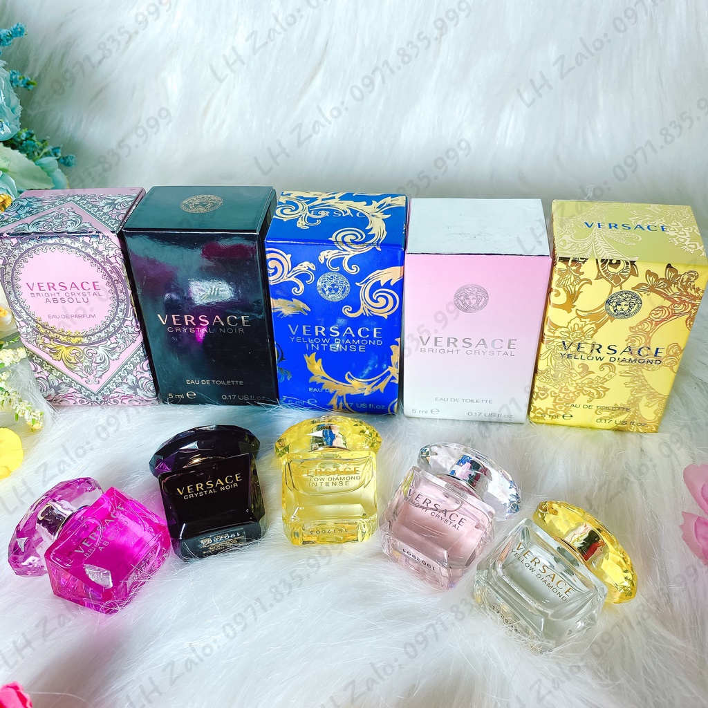 [ Mini Size ] Nước Hoa Versace Nữ mini Versace Bright 5ML, Absolu 5ML ...