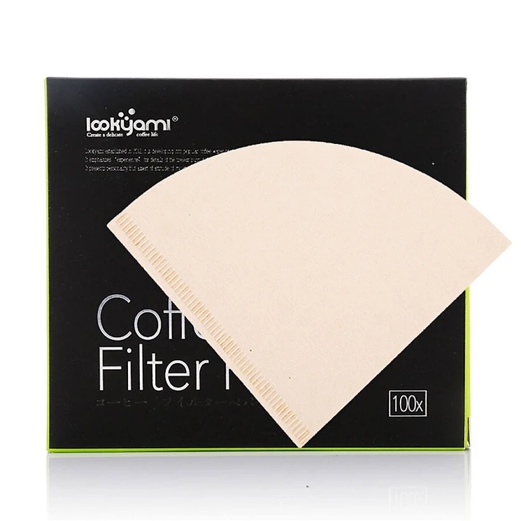 Giấy lọc cafe V01 hộp 100 cái Coffe Filter Yami V01 Shopee Việt Nam