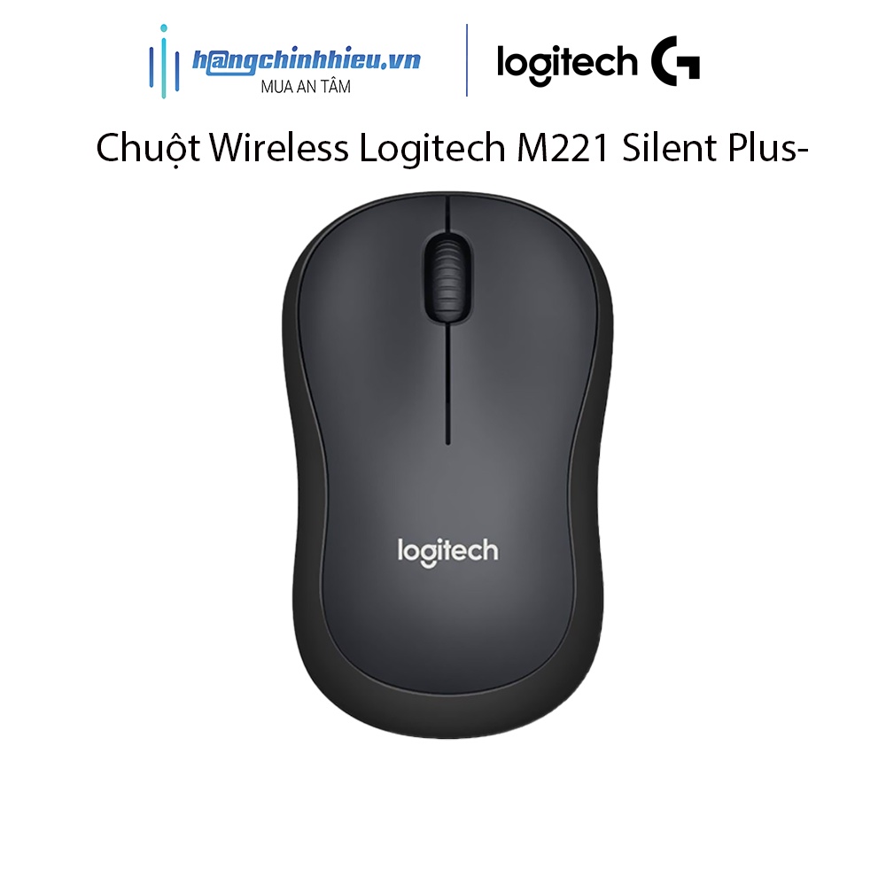 [Mã BMLTB200 giảm đến 100K đơn 499K] Chuột Wireless Logitech M221 Silent Plus-
