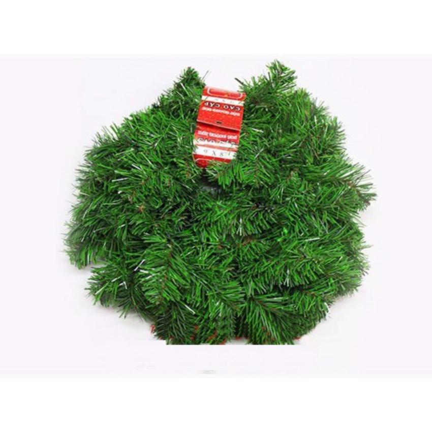 Dây thông Noel chưa trang trí dài 2.7met rộng 20cm hàng cao cấp decor Giáng Sinh
