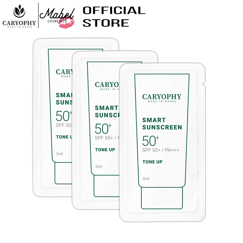 Kem chống nắng da mụn Caryophy Smart Sunscreen SPF50+/PA+++ 5ML (1gói - 10gói)