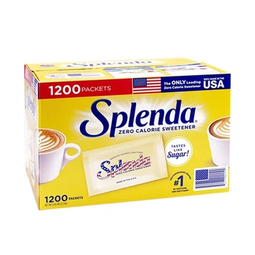 Đường ăn kiêng Splenda combo 100 gói cho người bệnh tiểu đường, ăn kiêng, DAS, Sweetener Sugar Replacemen