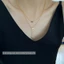 Vòng cổ titan nữ không gỉ thiết kế 2 tầng chữ H phong cách thời trang thanh lịch