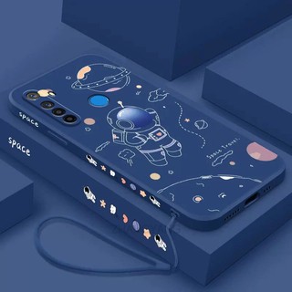 ốp lưng Realme 5 5i 6i 5s 5 pro c3 Ốp Điện Thoại Silicone TPU In Hình Phi Hành Gia Kèm Dây Đeo Cho Realme 5 5i 6i 5s 5 pro c3